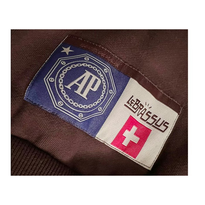 Худи Travis Scott CJ x Audemars Piguet Emblem Hoodie Dark Brown Худи Travis Scott CJ x Audemars Piguet Emblem Hoodie Dark Brown