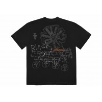 Travis Scott In The Dark Tee Black