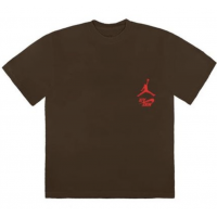 Travis Scott Jordan Cactus Jack Highest T Shirt Brown
