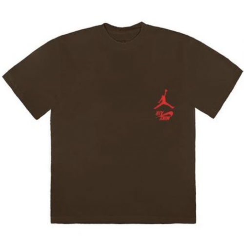 Оригинальный шмот Travis Scott Jordan Cactus Jack Highest T Shirt Brown