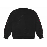 Travis Scott Stitched Crewneck Black