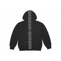 Travis Scott Studded Pullover Hoodie Black