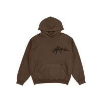 Travis Scott Utopia A2 Hooded Sweatshirt Brown