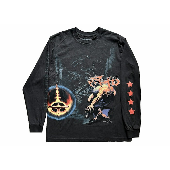 Лонгслив Travis Scott Utopia Circus Maximus 2023 Tour L/S Tee Black Лонгслив Travis Scott Utopia Circus Maximus 2023 Tour L/S Tee Black