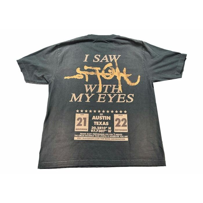 Футболка Travis Scott Utopia Is In Austin Circus Maximus Tee Black Футболка Travis Scott Utopia Is In Austin Circus Maximus Tee Black