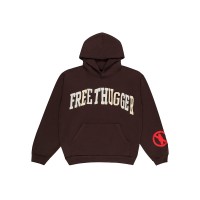 Travis Scott x Cactus Plant Flea Market Free Thugger Hoodie Brown