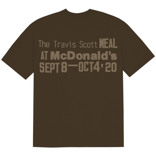 Оригинальный шмот Travis Scott x CPFM 4 CJ Grill Slip T-Shirt Brown
