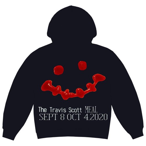 Оригинальный шмот Travis Scott x CPFM 4 CJ Ketchup Hoodie Black