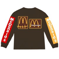 Travis Scott x CPFM 4 CJ Souvenir L/S T-Shirt Brown