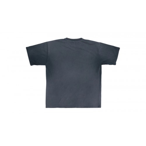 Travis Scott x FC Barcelona Washed Spray Logo Tee Black