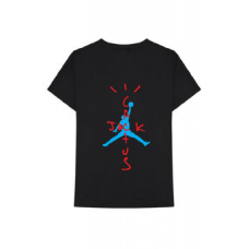 Travis Scott x Jordan Air Cactus Jack Tee Black
