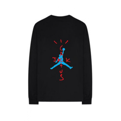 Оригинальный шмот Travis Scott x Jordan Cactus Jack L/S Tee Black