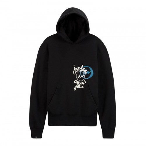 Travis Scott x Jordan x Fragment Hoodie Black