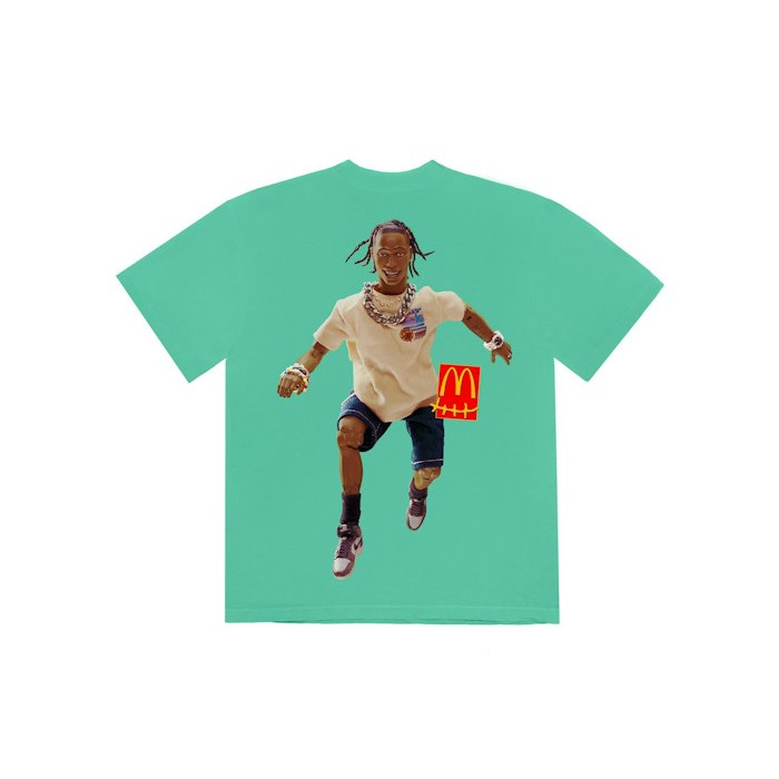 Футболка Travis Scott x McDonald's Action Figure Series IV T-Shirt Mint Футболка Travis Scott x McDonald's Action Figure Series IV T-Shirt Mint