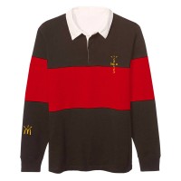 Travis Scott x McDonalds Cactus Jack Rugby Polo Brown/Red