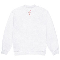 Travis Scott x McDonald's Cactus Jack Spelling II Crewneck White