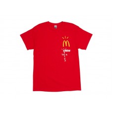 Travis Scott x McDonalds Crew T-Shirt Red