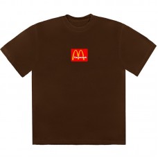 Travis Scott x McDonalds Sesame III T-Shirt Brown