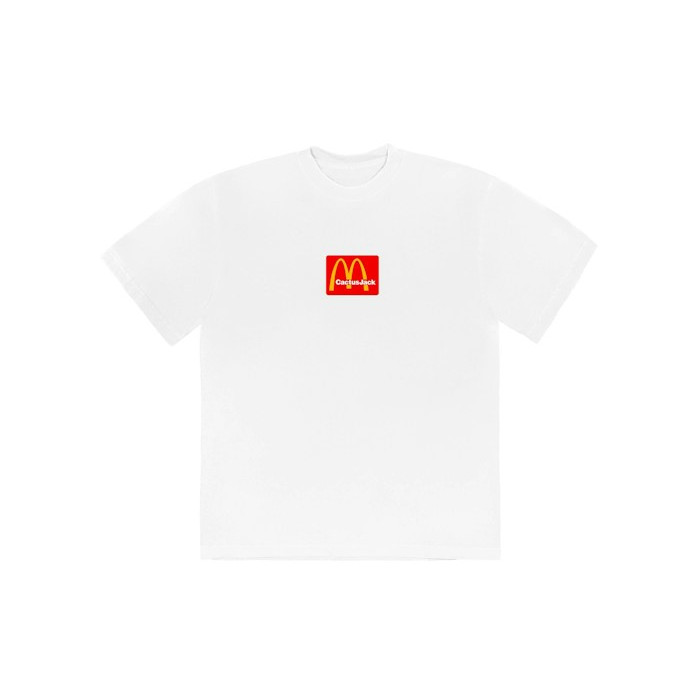 Футболка Travis Scott x McDonald's Sesame T-Shirt White Футболка Travis Scott x McDonald's Sesame T-Shirt White