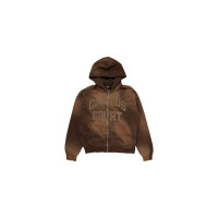 Travis Scott x Nike CJ Cactus Court Varsity Zip Hoodie Brown