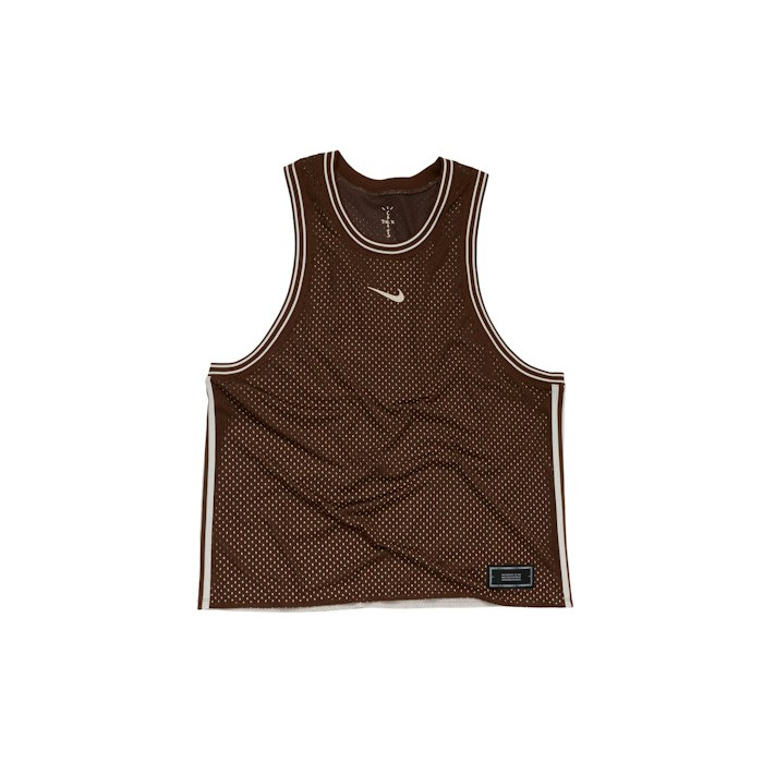Майка Travis Scott x Nike CJ NikeCourt Dri-FIT Slam Reversible Tank Top Brown/White Майка Travis Scott x Nike CJ NikeCourt Dri-FIT Slam Reversible Tank Top Brown/White