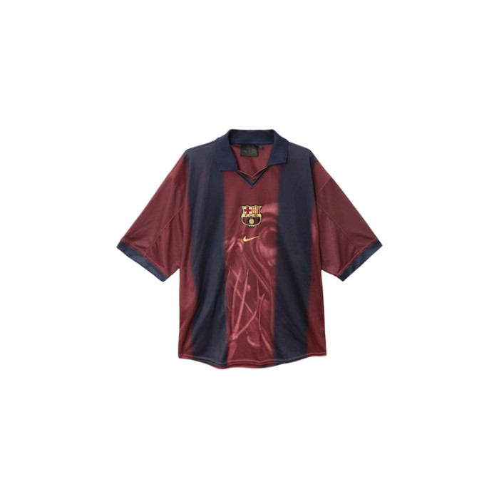 Nike FC Barcelona x Cactus Jack Retro 2000/01 Home Skeleton Jersey Red/Blue
