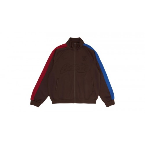 Travis Scott x Nike x FC Barcelona Retro Zip Anthem Jacket Black