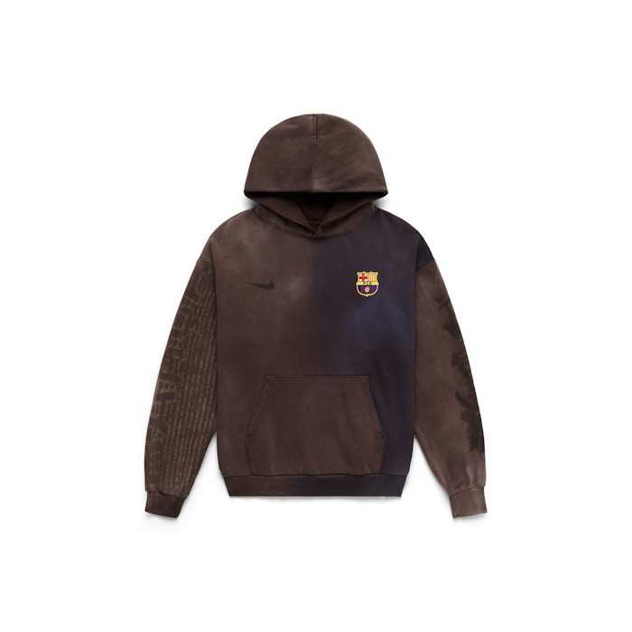 Худи Travis Scott x Nike x FC Barcelona Split-Dye Crest Hoodie Multicolor Худи Travis Scott x Nike x FC Barcelona Split-Dye Crest Hoodie Multicolor