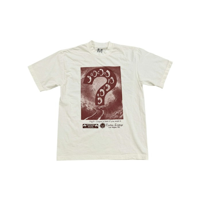 Футболка Travis Scott x Online Ceramics Utopia Tee White Футболка Travis Scott x Online Ceramics Utopia Tee White