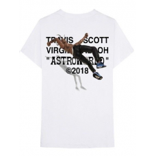 Travis Scott x Virgil Abloh By A Thread Tee (Cactus Jack Version) White