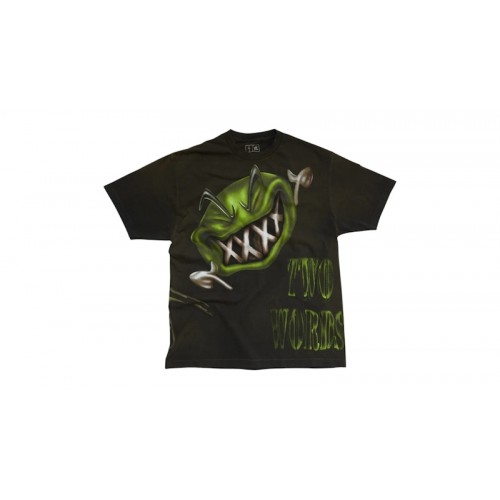 Travis Scott x WWE Two Words DX Tee Black