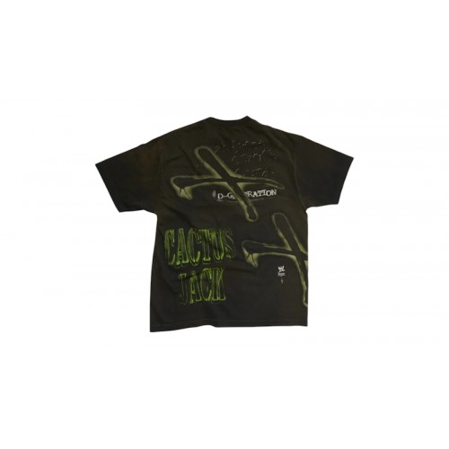 Travis Scott x WWE Two Words DX Tee Black