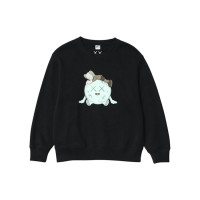 Uniqlo KAWS UNIVERSE Kids Sweatshirt Black
