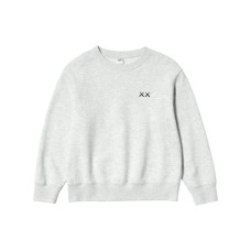 Uniqlo KAWS UNIVERSE Kids Sweatshirt Light Gray