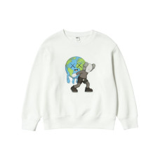 Uniqlo KAWS UNIVERSE Kids Sweatshirt White