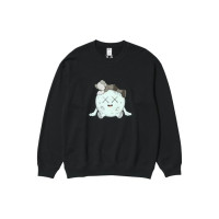 Uniqlo KAWS UNIVERSE Sweatshirt Black