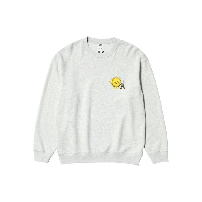 Свитшот Uniqlo KAWS UNIVERSE Sweatshirt Light Gray Свитшот Uniqlo KAWS UNIVERSE Sweatshirt Light Gray