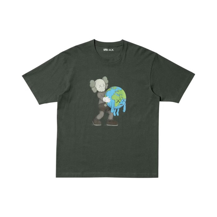 Футболка Uniqlo KAWS UNIVERSE UT Graphic T-shirt Gray Футболка Uniqlo KAWS UNIVERSE UT Graphic T-shirt Gray