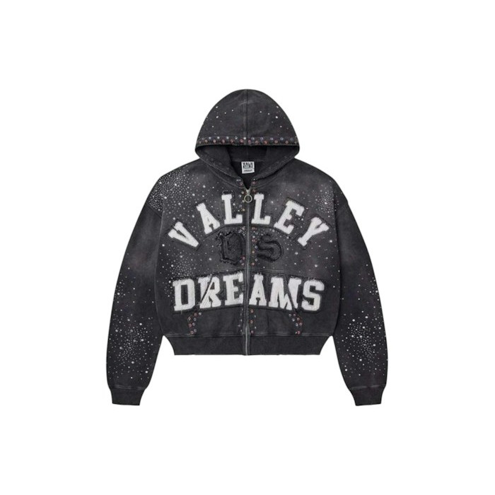 Худи Vale Forever Classico Zip Up Hoodie Black Худи Vale Forever Classico Zip Up Hoodie Black