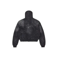 Vale Forever Classico Zip Up Hoodie Black