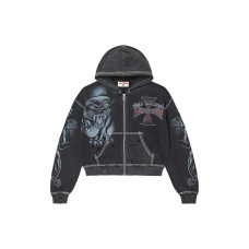 Vale Forever Hardy Boyz Zip Up Hoodie Black