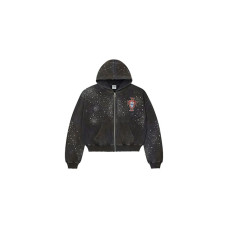 Vale Forever Pluto Cluster Zip Up Hoodie Black