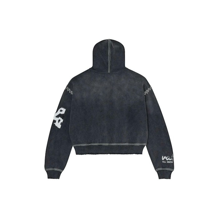 Худи Vale Forever Sunny Zip Up Hoodie Black Худи Vale Forever Sunny Zip Up Hoodie Black