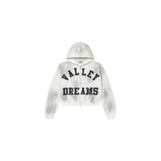 Vale Forever Classico Zip Up Hoodie White