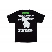 Virgil Abloh Brooklyn Museum FOS Trojan Horse T-shirt Black
