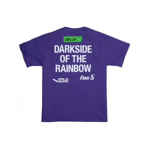Оригинальный шмот Virgil Abloh Brooklyn Museum Gymnastics Art Institute T-shirt Purple