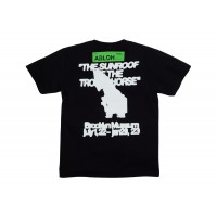 Virgil Abloh Brooklyn Museum Youth FOS Trojan Horse T-shirt Black