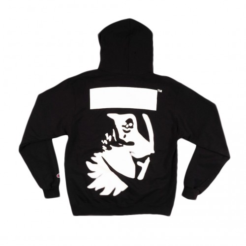 Оригинальный шмот Virgil Abloh ICA Grim Reaper Hoodie Black - 70см