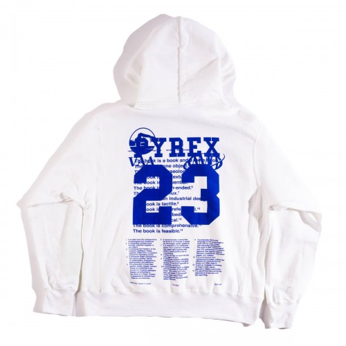 Оригинальный шмот Virgil Abloh ICA Pyrex 23 Hoodie White