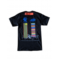 Virgil Abloh MCA Figures of Speech Grass Graveyard (Blue Text) Tee Black